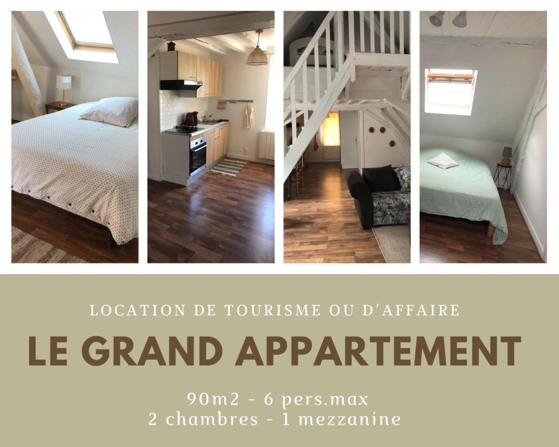 Le Grand Appartement - 90M2- 2 Chb , 1 Mezzanine - 6Pers ロモランタン エクステリア 写真